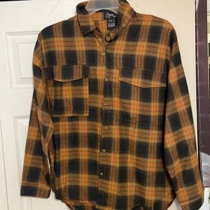 Long-Sleeve Plaid Flannel